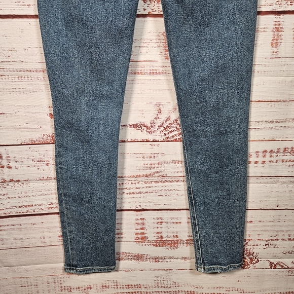Agolde high rise distressed Nico skinny jeans - Picture 12 of 16